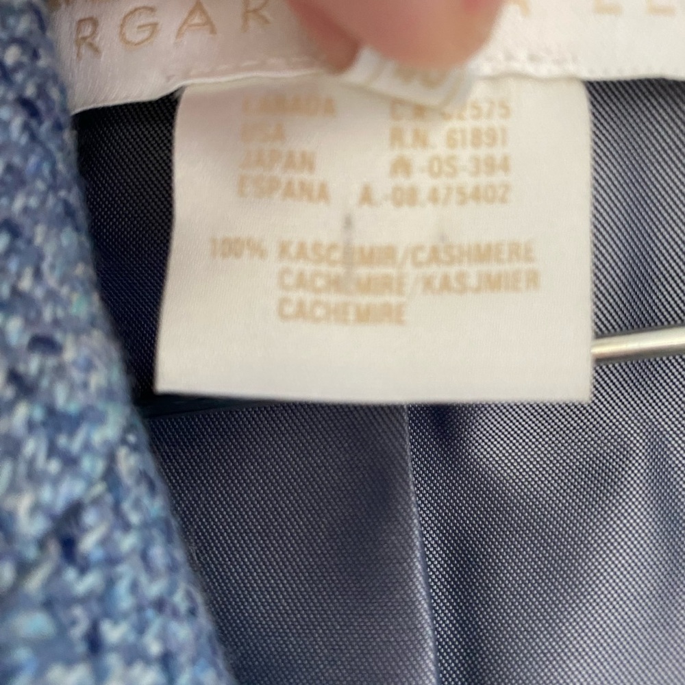 Escada Margretha Ley Cashmere blazer blue Medium - Picture 3 of 8